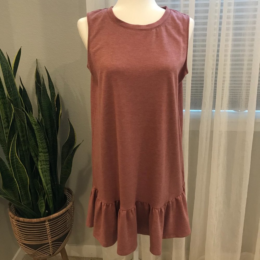 Apt 9. Mauve Size Large Tunic